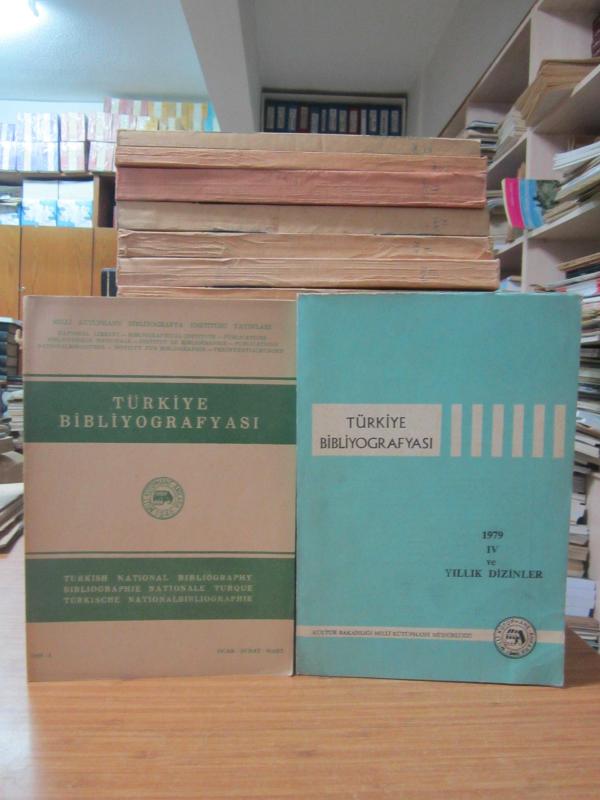 Türkiye Bibliyografyası - 1968'den 1979'a Kadar Yayınlanmış 34 Farklı Sayı Mevcut (Sayılar Açıklamada)