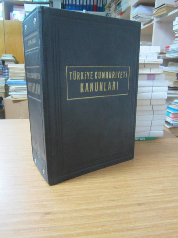 Türkiye Cumhuriyeti Kanunları Sayı 1108 - 2488 - Ciltli