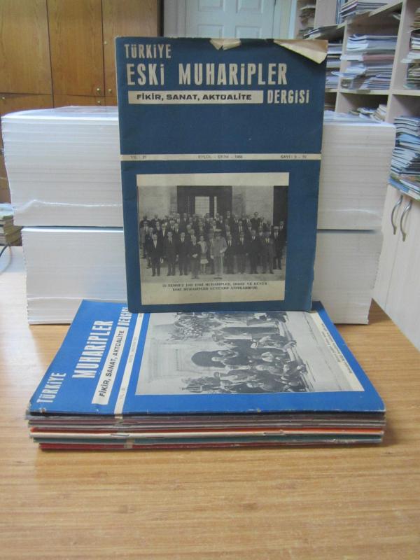 Türkiye Eski Muharipler Dergisi - 1968'den 1975'e Kadar Yayınlanmış 10 Farklı Sayı TAKIM (Sayılar Açıklamada)