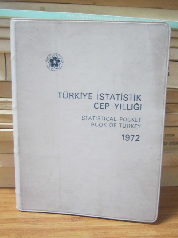 Türkiye İstatistik Cep Yıllığı - Statistical Pocket Book of Turkey 1972 - Ciltli