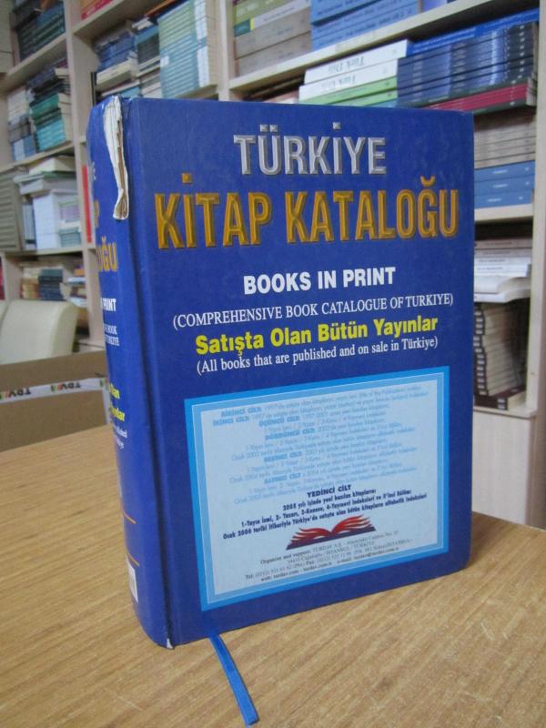 Türkiye Kitap Kataloğu Satışta Olan Bütün Yayınlar 7. CİLT / TÜRDAV