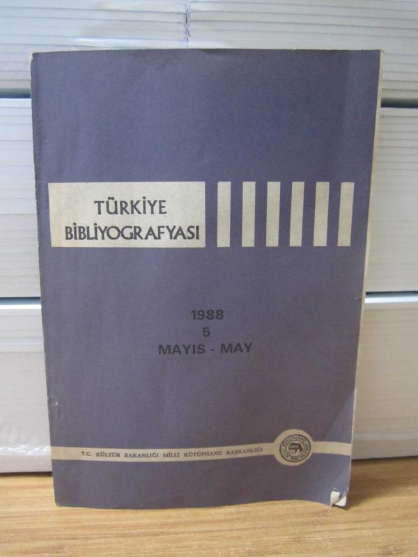 Türkiye Makaleler Bibliyografyası - 1988 - 5 - Mayıs