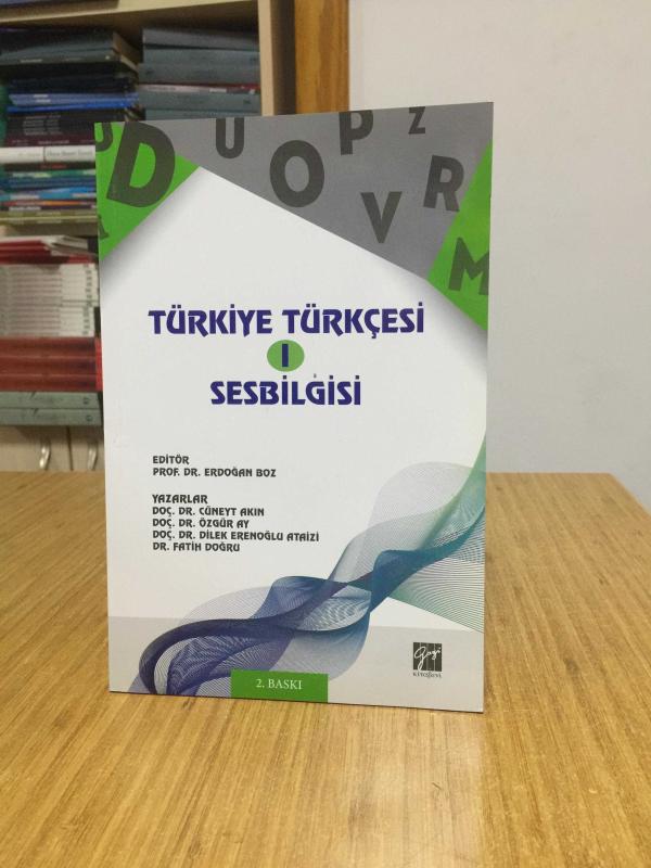 Türkiye Türkçesi 1 Sesbilgisi Gazi Kitabevi 2.Baskı