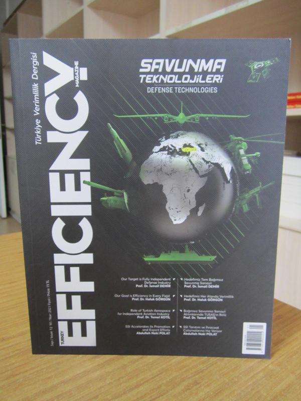 Türkiye Verimlilik Dergisi - Sayı 12 - Yıl 2021 / Turkey Efficiency Magazine - Issue 12 - Year 2021 - Türkiye Verimlilik Vakfı [ Savunma Teknolojileri ]