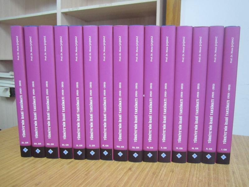 Türkiyenin İdari Taksimatı (1920-2013) / 15 CİLT TAKIM