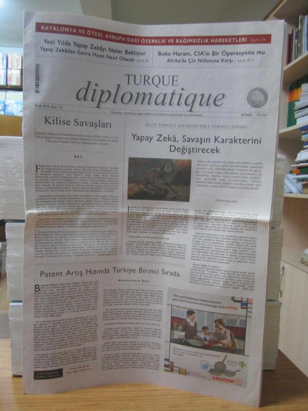 Turque Diplomatique - Sayı 117 - Ocak 2019 - ASAM Avrasya Stratejik Araştırmalar Merkezi
