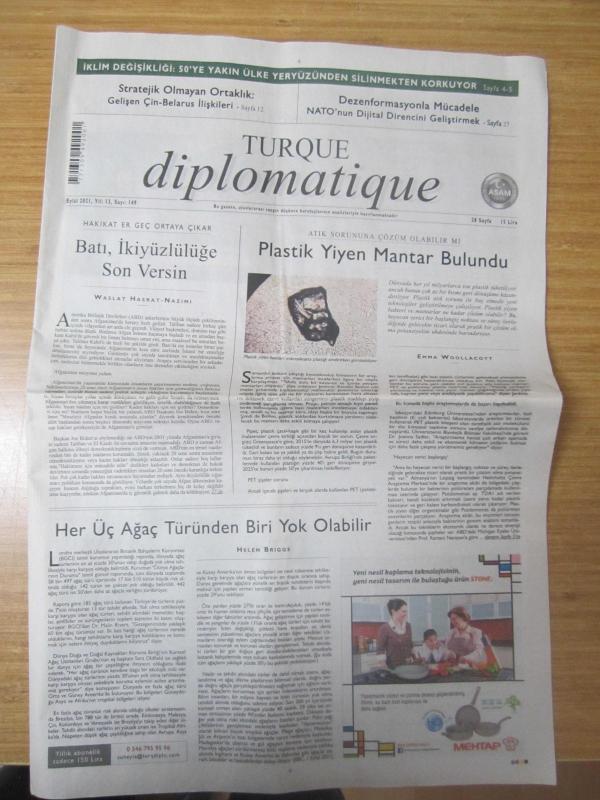 Turque Diplomatique - Sayı 149 - Eylül 2021 - ASAM Avrasya Stratejik Araştırmalar Merkezi