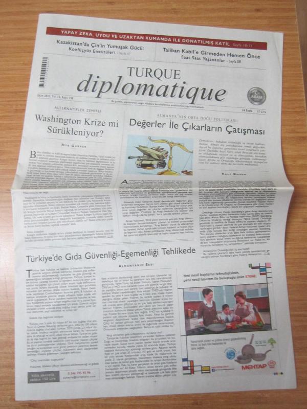 Turque Diplomatique - Sayı 150 - Ekim 2021 - ASAM Avrasya Stratejik Araştırmalar Merkezi