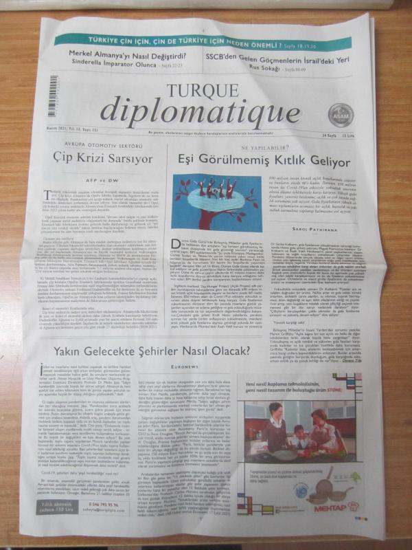 Turque Diplomatique - Sayı 151 - Kasım 2021 - ASAM Avrasya Stratejik Araştırmalar Merkezi