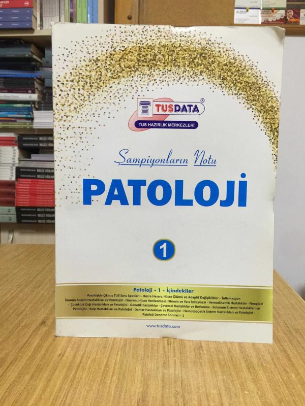 TUSDATA Şampiyonların Notu PATOLOJİ 1 (Yıl 11 Sayı 1)