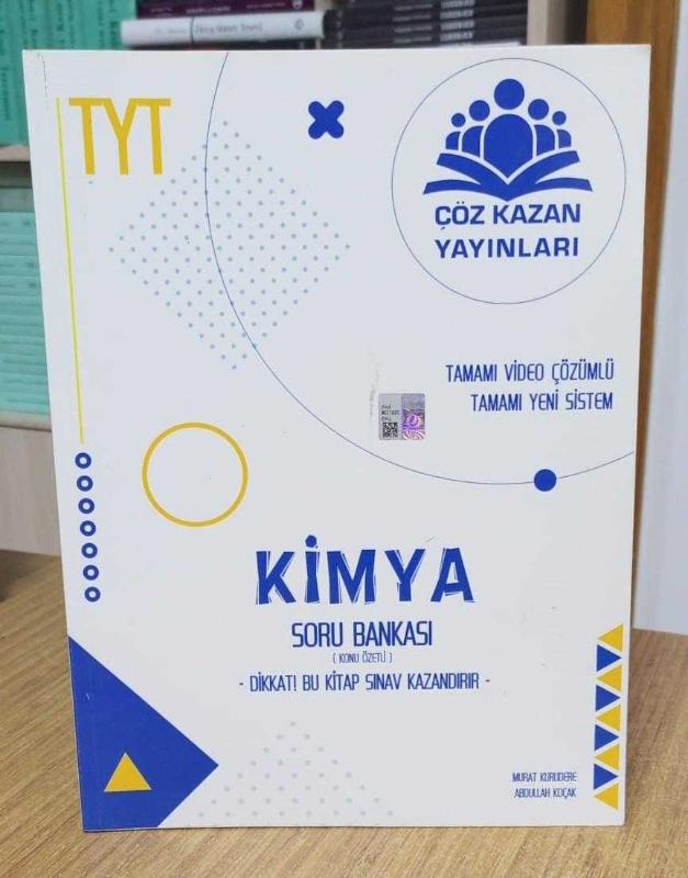 TYT KİMYA Konu Özetli SORU BANKASI / Çöz Kazan Yayınları