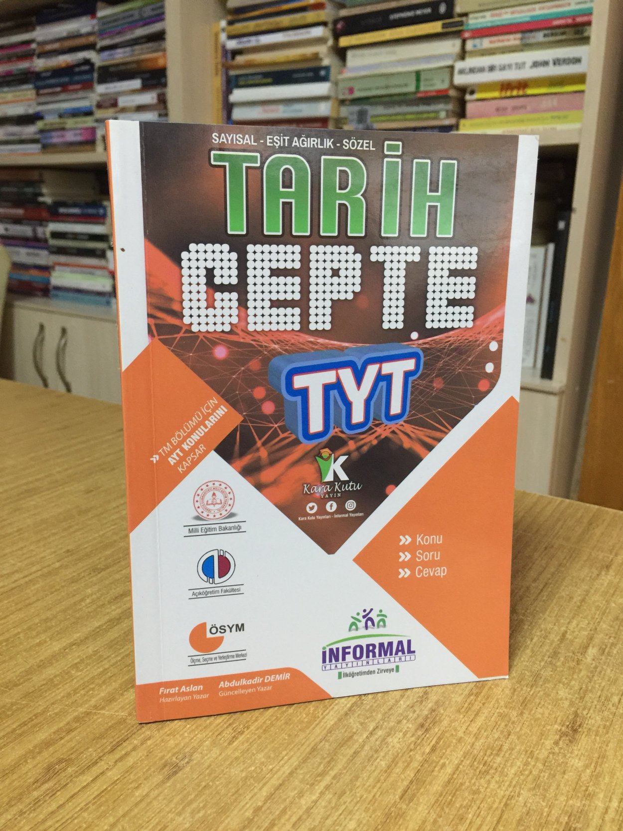 TYT Tarih Cepte Konu Soru Cevap İnformal Yayınları