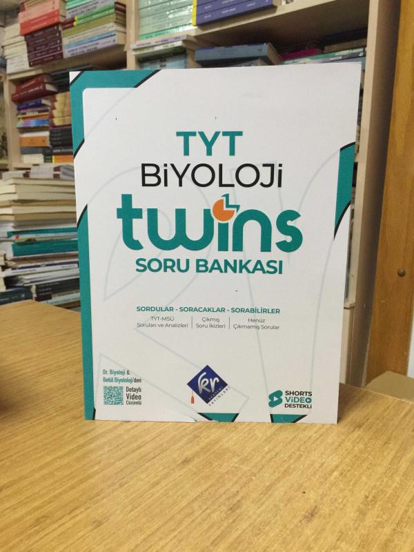 TYT Twins Biyoloji Soru Bankası KR Akademi Yayınları