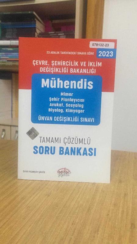 ÜDS 2023 Çevre Şehircilik ve İklim Değişikliği Bakanlığı MÜHENDİS Tamamı Çözümlü Soru Bankası