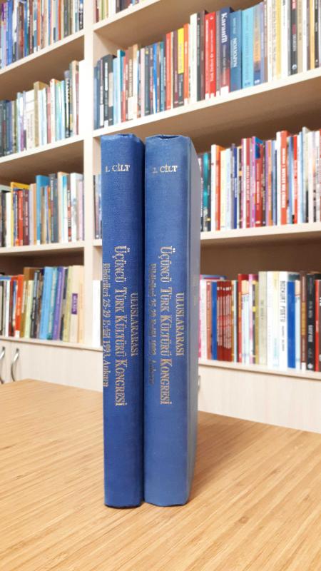 Uluslararası Üçüncü Türk Kültürü Kongresi  Bildirileri  25-29 eylül 1993, Ankara