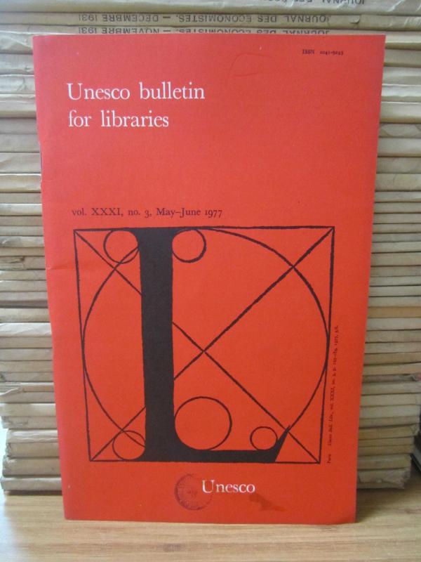 Unesco Bulletin For Libraries - Vol XXXI No 3 - May June 1977