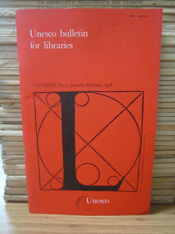 Unesco Bulletin For Libraries - Vol XXXII No 1 - January February 1978