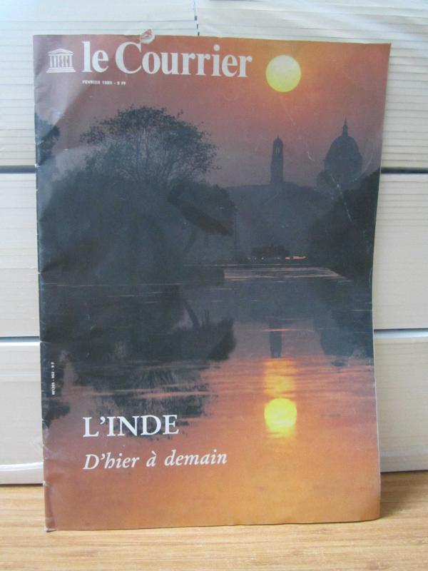 UNESCO Le Courrier - Fevrier 1989 [ L'INDE D'hier a demain ]