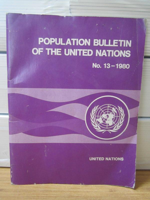 United Nations Population Bulletin of The United Nations - No 13 - 1980