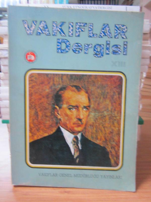 Vakıflar Dergisi - Sayı XIII