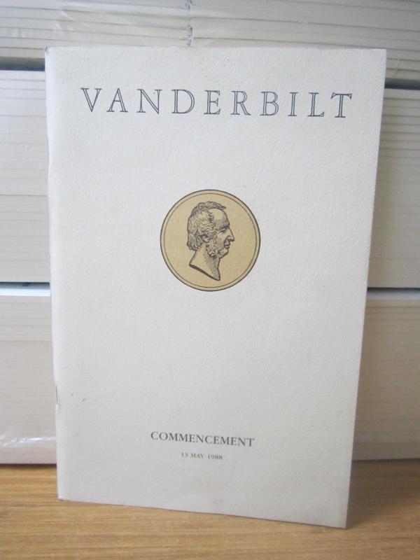 VANDERBILT Commencement 13 May 1988