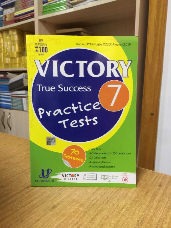 VICTORY 7 True Success Practice Tests (70 Deneme)