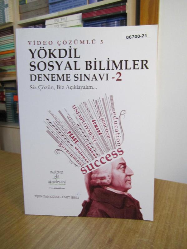 Video Çözümlü 5 YÖKDİL Sosyal Bilimler Deneme Sınavı - 2