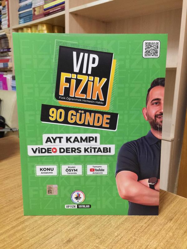 VİP Fizik 90 Günde AYT Kampı Video Ders Kitabı VİP Fizik Yayınları