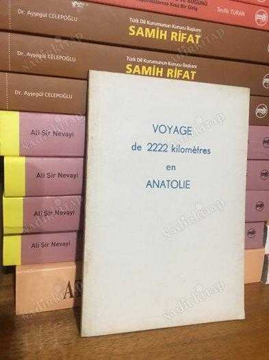 VOYAGE de 2222 kilometres en ANATOLIE - S.E.M. CAMILLE GORGE