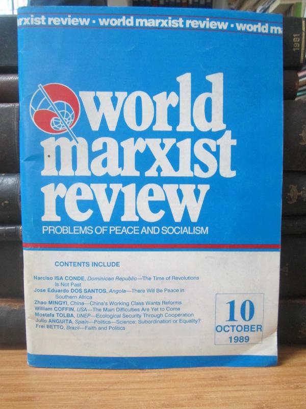 World Marxist Review Problems of Peace and Socialism - No 10 - October 1989