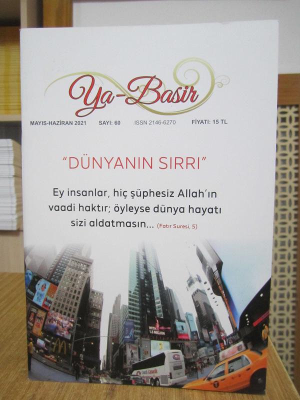 Ya Basir Dergisi - Sayı 60 - Mayıs Haziran 2021