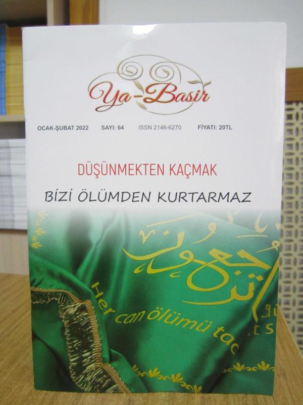 Ya Basir Dergisi - Sayı 64 - Ocak Şubat 2022
