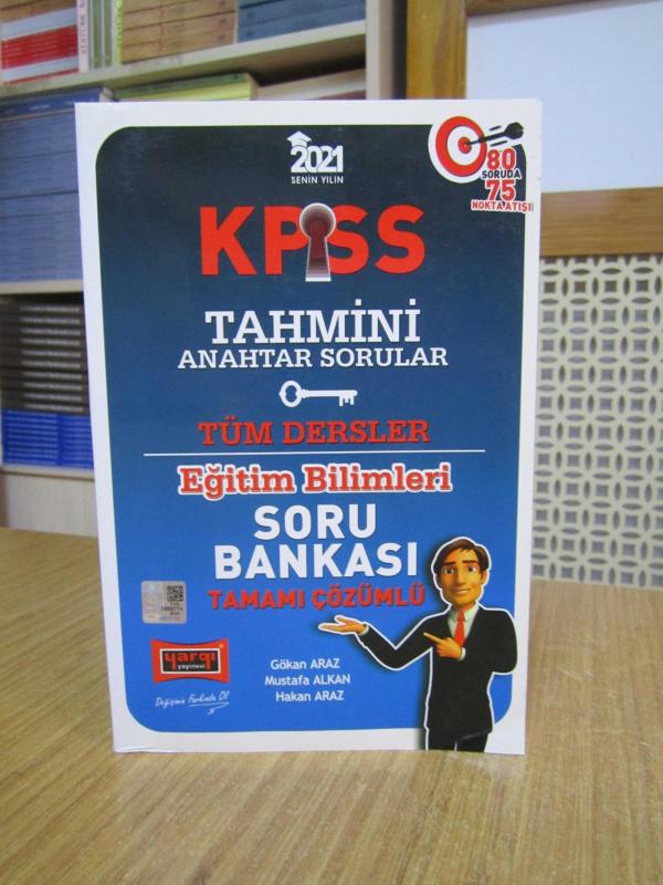 Yargı Yayınevi KPSS Tahmini Anahtar Sorular Eğitim Bilimleri Soru Bankası / KPSS Öğretmen Adaylarına Eğitim Bilimleri'nde Tahmini Anahtar Sorular