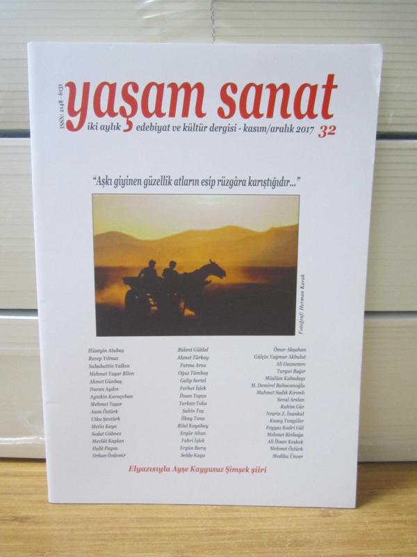 YAŞAM SANAT Edebiyat ve Kültür Dergisi - Sayı 32 - Kasım Aralık 2017