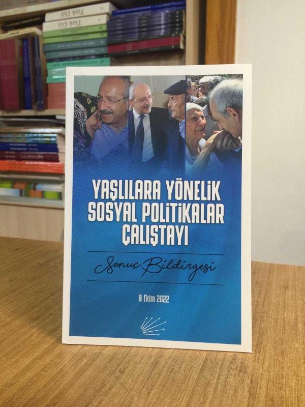 Yaşlılara Yönelik Sosyal Politikalar Çalıştayı 8 Ekim 2022 Sonuç Bildirgesi