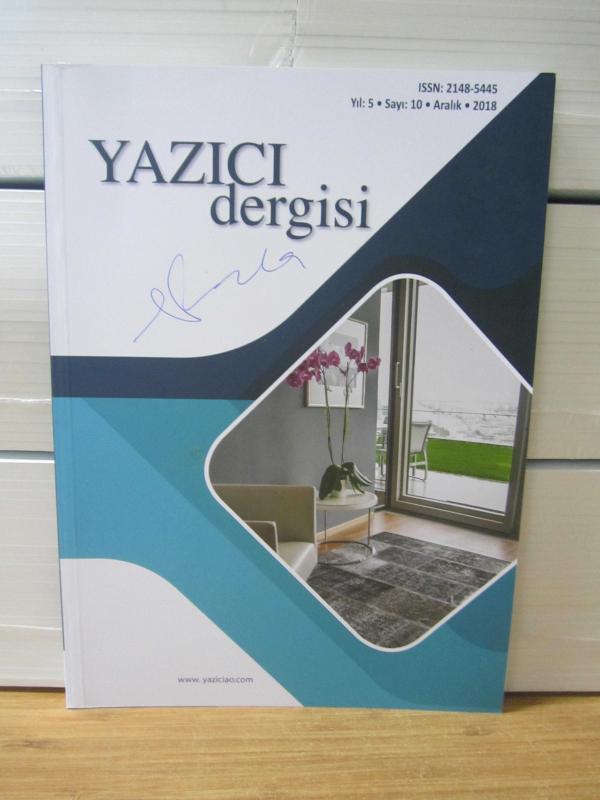Yazıcı Dergisi - Yıl 5 Sayı 10 - Aralık 2018