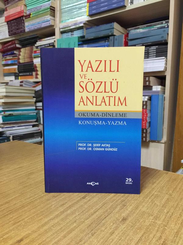 Yazılı ve Sözlü Anlatım - Şerif Aktaş & Osman Gündüz [29.Baskı]