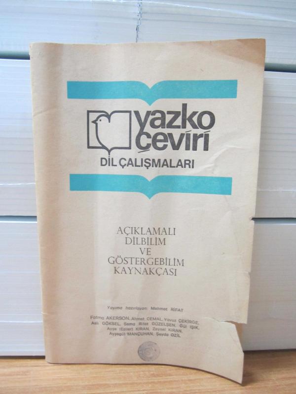 Yazko Çeviri Dil Çalışmaları - Açıklamalı Dilbilim ve Göstergebilim Kaynakçası (Hazırlayan: Mehmet Rifat)