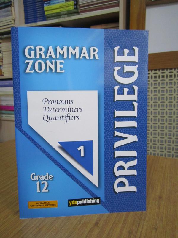 YDS Yayıncılık PREVILEGE Grammar Zone Pronouns Determiners Quantifiers 1 (Grade 12)