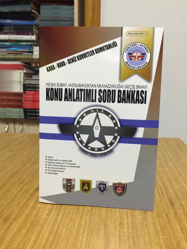 Yedek Subay/Astsubaylıktan Muvazzaflığa Geçiş Sınavına Hazırlık Kitabı (Konu Anlatımlı Soru Bankası) Dizgi Kitap