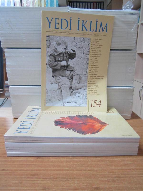 Yedi İklim Dergisi - 2003 Yılı 11 Farklı Sayı TAKIM (Sayılar: 154-155-156-158-159/160/161-162-163-164-165)