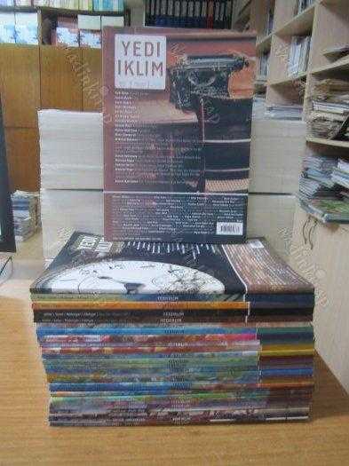 Yedi İklim Dergisi - 2017'den 2021'e Kadar Yayınlanmış 35 Farklı Sayı TAKIM (Sayılar Açıklamada)
