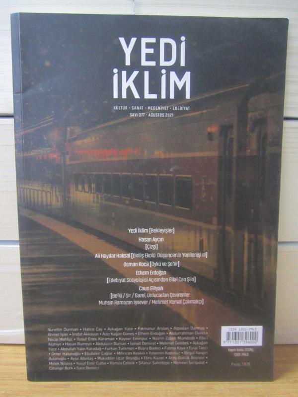 Yedi İklimi Dergisi - Sayı 377 - Ağustos 2021