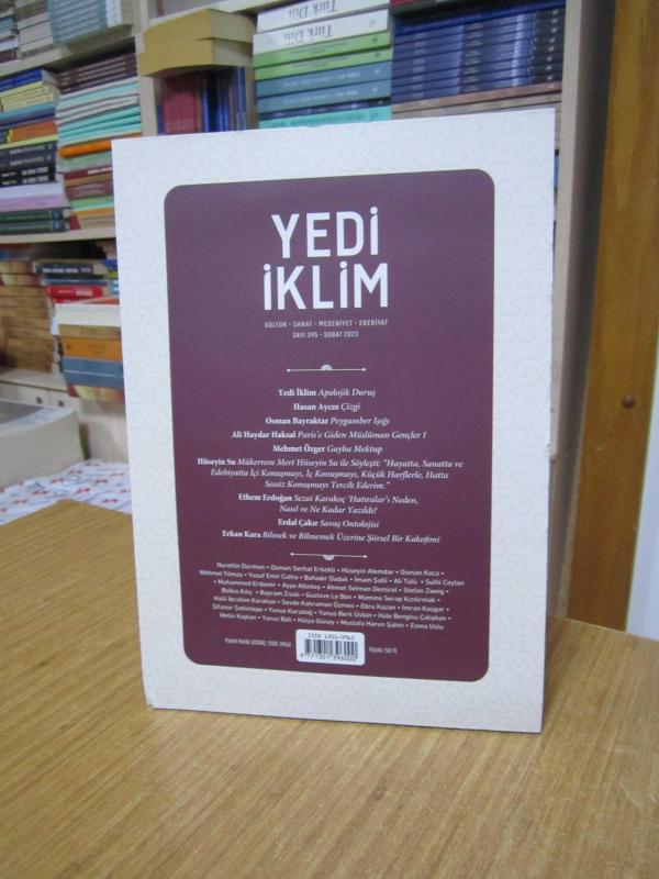 Yedi İklimi Dergisi - Sayı 395 - Şubat 2023