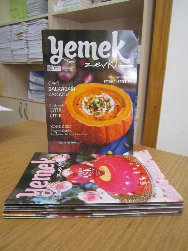 YEMEK ZEVKİ DERGİSİ - 2021 Yılı 10 Sayı TAKIM (Sayılar: 240-241-242-243-244-245-246-247-248-250)