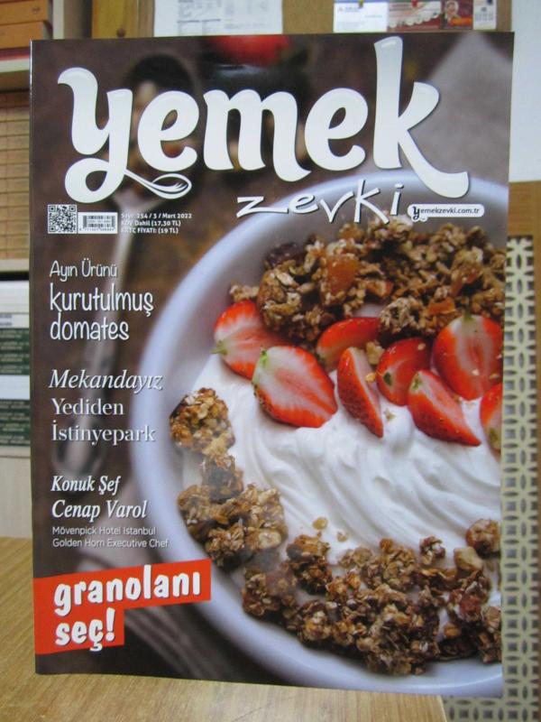 YEMEK ZEVKİ DERGİSİ - Sayı 254 - Mart 2022