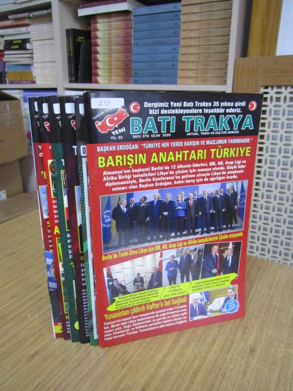 Yeni Batı Trakya Dergisi - 2020 Yılı 6 Sayı TAKIM (Sayılar: 376-377-378-379-380-384)