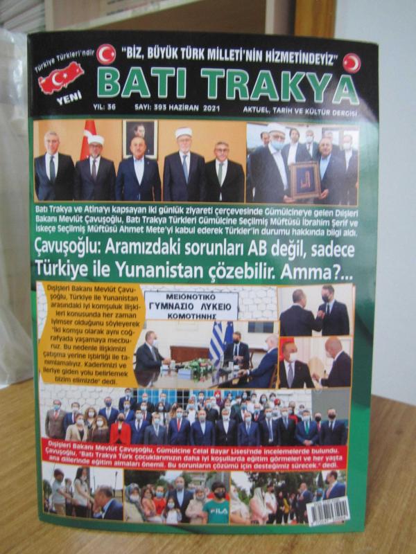 Yeni Batı Trakya Dergisi - Sayı 393 - Haziran 2021