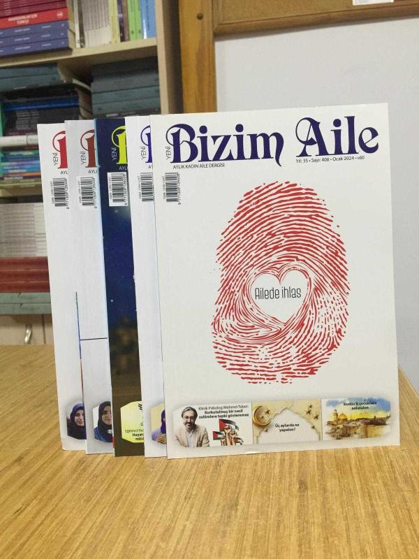 Yeni Bizim Aile Dergisi - 2024 Yılı 5 Sayı TAKIM (Sayılar: 408-409-410-411-412)