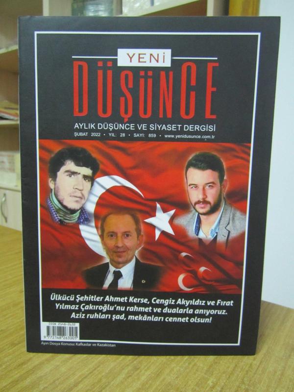 YENİ DÜŞÜNCE DERGİSİ - Sayı 859 - Şubat 2022 [ Ahmet Kerse - Cengiz Akyıldız - Fırat Yılmaz Çakıroğlu ]